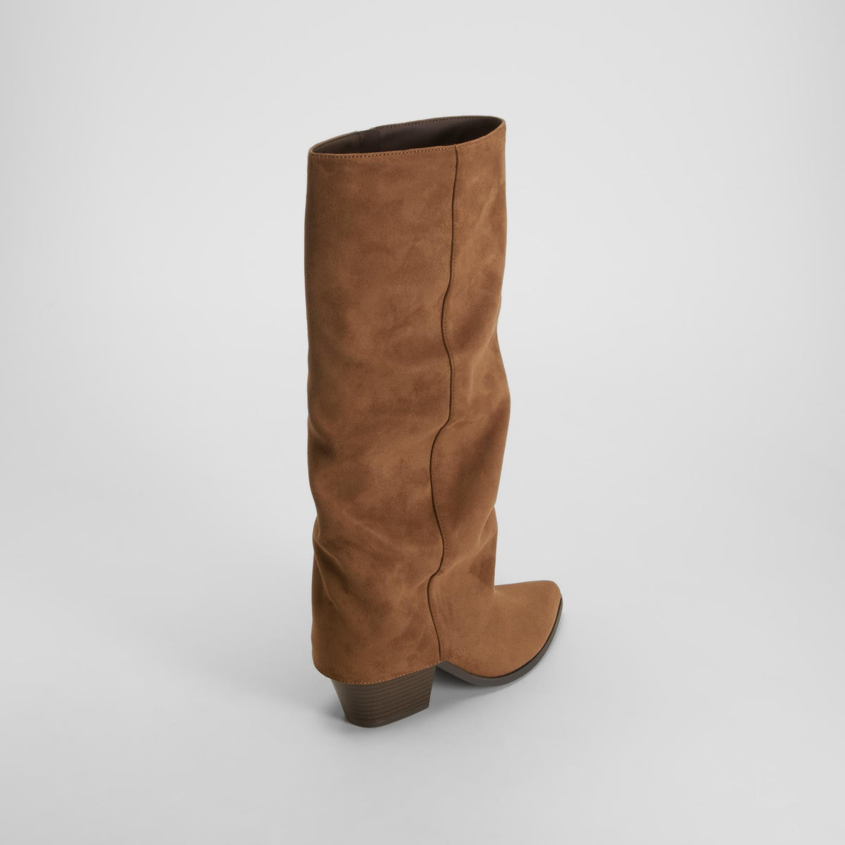Bota polaina arrugada marrón PICCOLA PIU