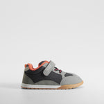 Zapatilla deportiva velcro bebé gris COMFEET BABY
