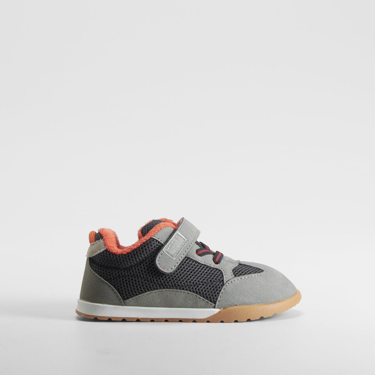 Zapatilla deportiva velcro bebé gris COMFEET BABY