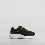 Zapatilla Bounder Quantarun velcro negra SKECHERS