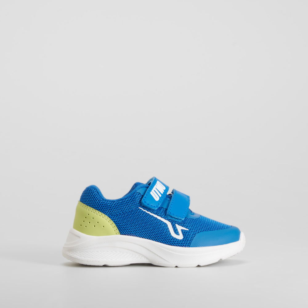 Zapatilla azul suela blanca modelo bebé UTWO