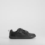 Zapato colegial piel barefoot negro COMFEET KIDS