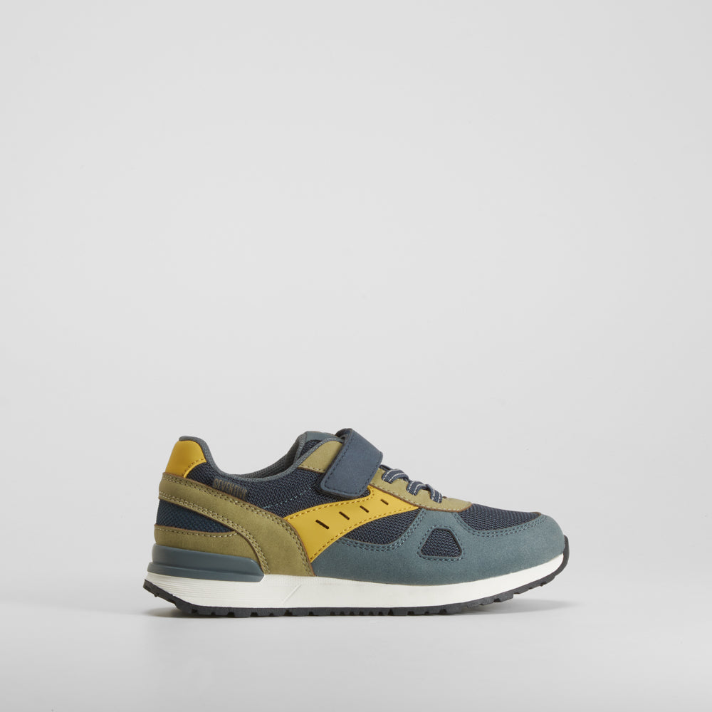 Deportiva retro running azul SEVEN FIVE