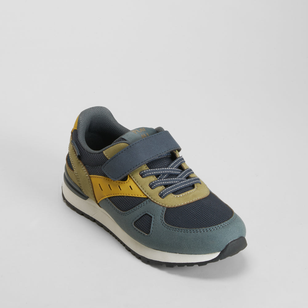 Deportiva retro running azul SEVEN FIVE