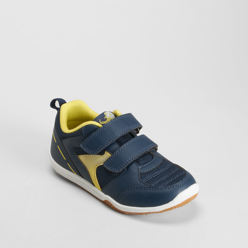 Deportiva cierre doble velcro azul SEVEN FIVE