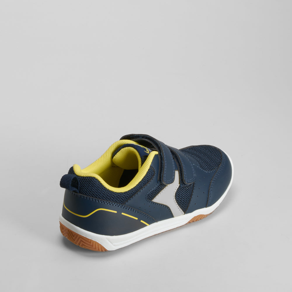 Deportiva cierre doble velcro azul SEVEN FIVE