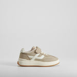 Zapatilla tenis velcro beige SEVEN FIVE