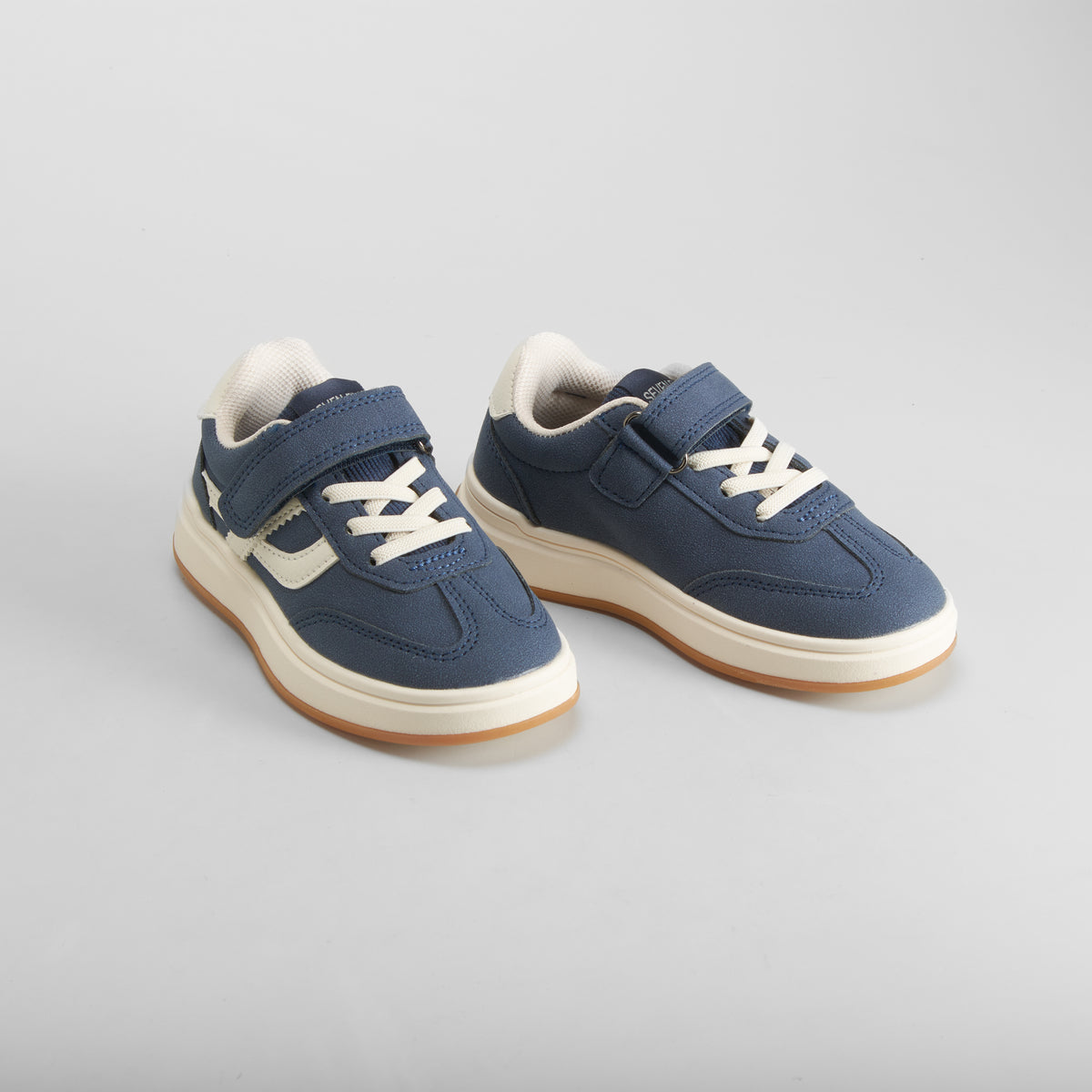 Zapatilla tenis velcro azul SEVEN FIVE