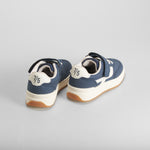 Zapatilla tenis velcro azul SEVEN FIVE