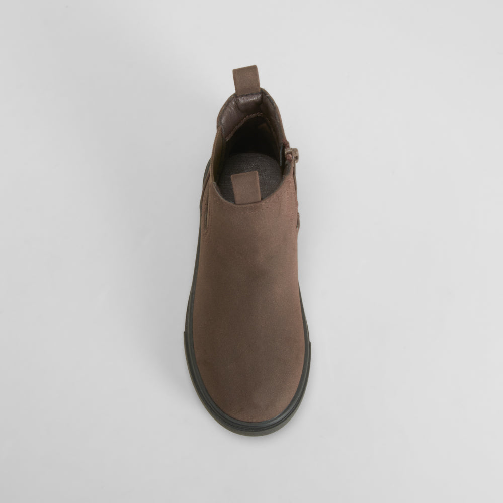 Botín chelsea casual marrón SEVEN FIVE