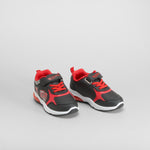 Zapatilla deportiva luces negra HOT WHEELS