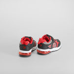 Zapatilla deportiva luces negra HOT WHEELS