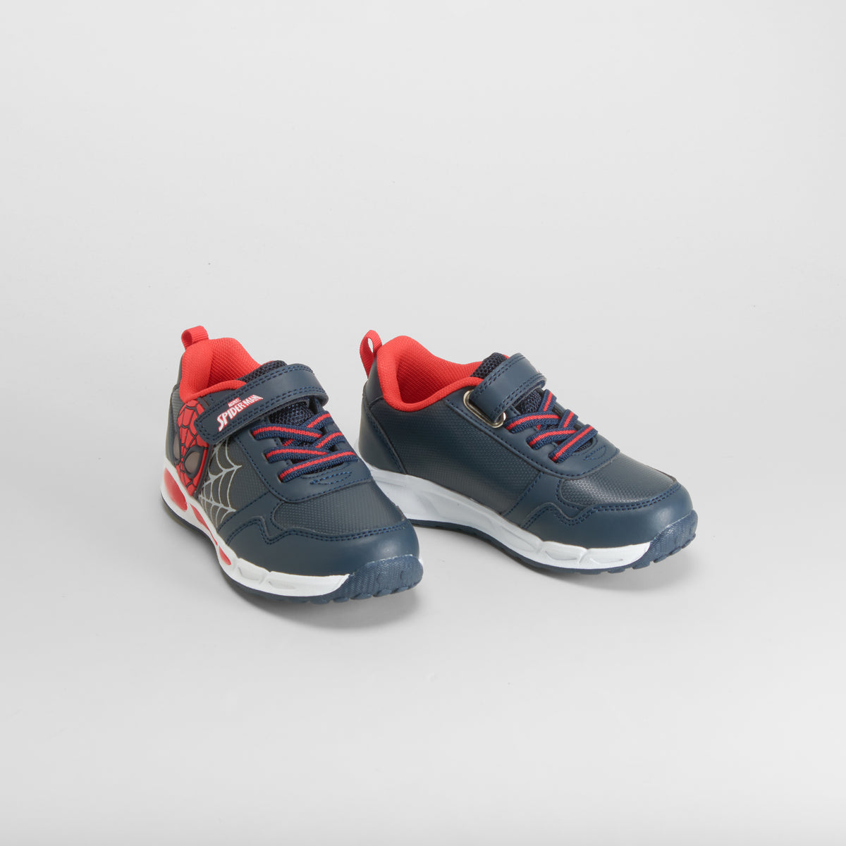 Zapatilla deportiva luces azul SPIDERMAN