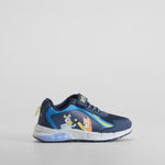 Zapatilla luces velcro azul BLUEY