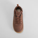 Zapatilla barefoot cordones marrón COMFEET KIDS