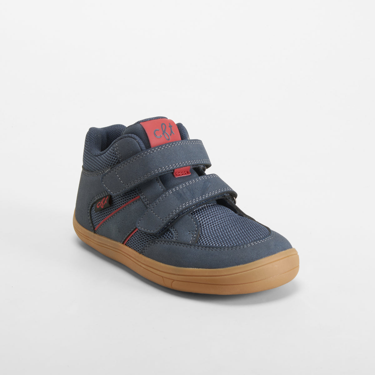Botín barefoot velcro azul COMFEET