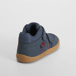 Botín barefoot velcro azul COMFEET