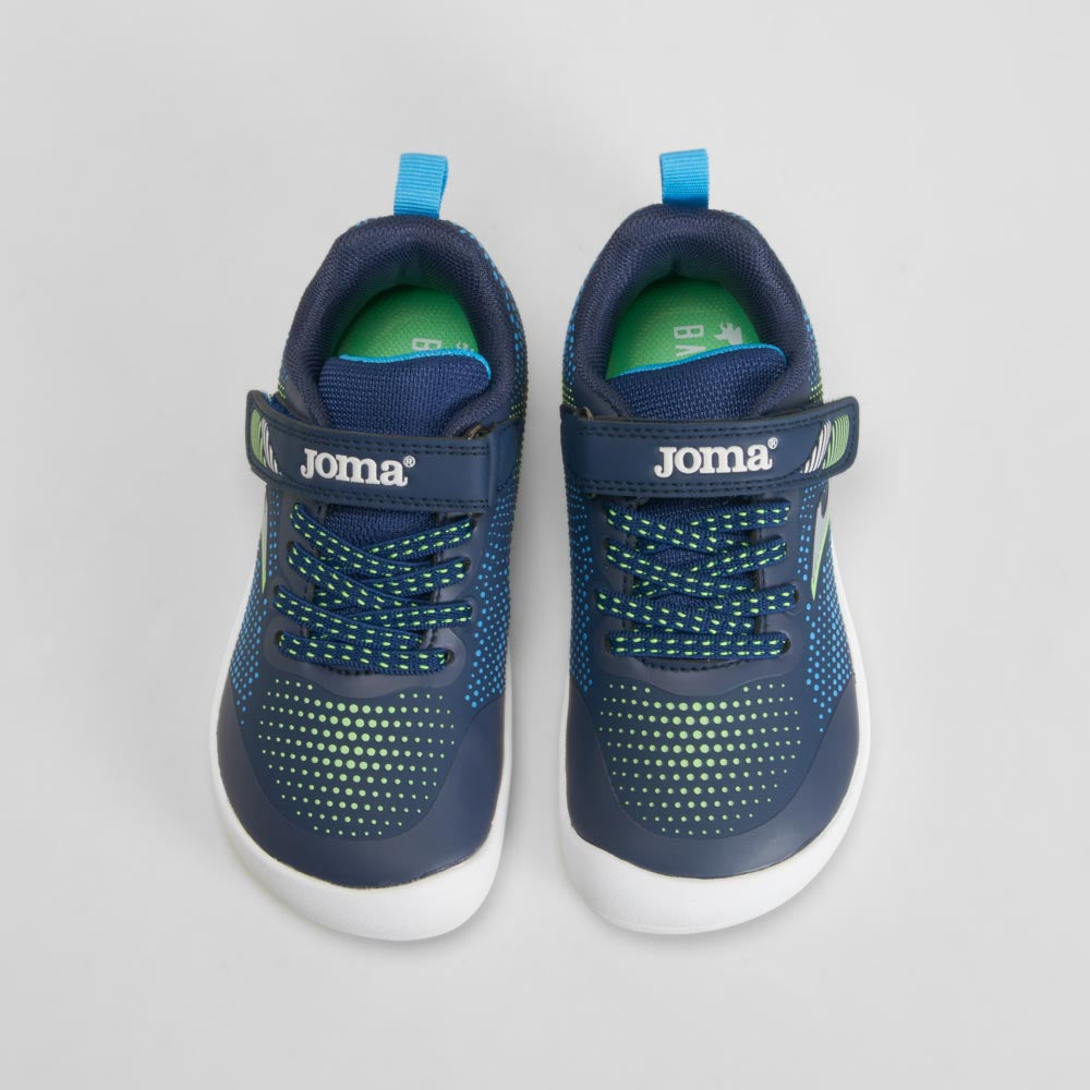 Zapatilla deportiva barefoot velcro azul JOMA