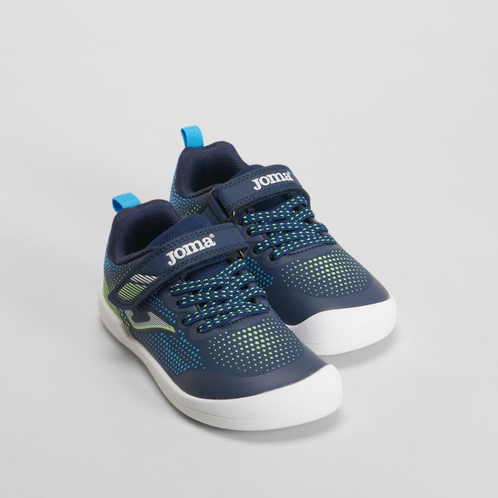 Zapatilla deportiva barefoot velcro azul JOMA