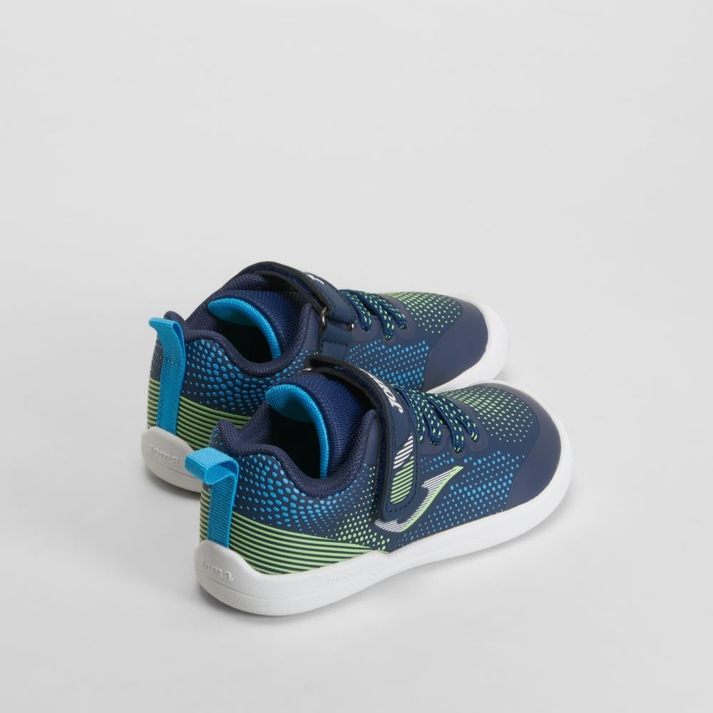 Zapatilla deportiva barefoot velcro azul JOMA