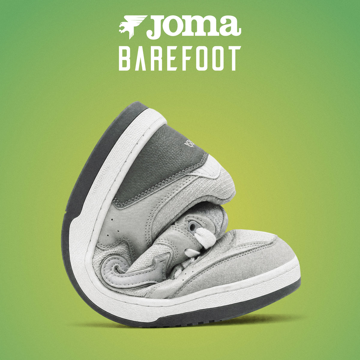 Zapatilla deportiva barefoot velcro azul JOMA