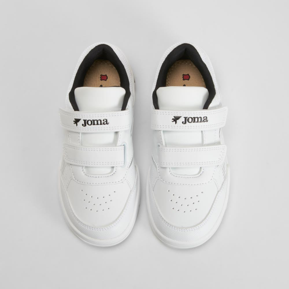Zapatilla deportiva W. Buddy velcro blanca JOMA