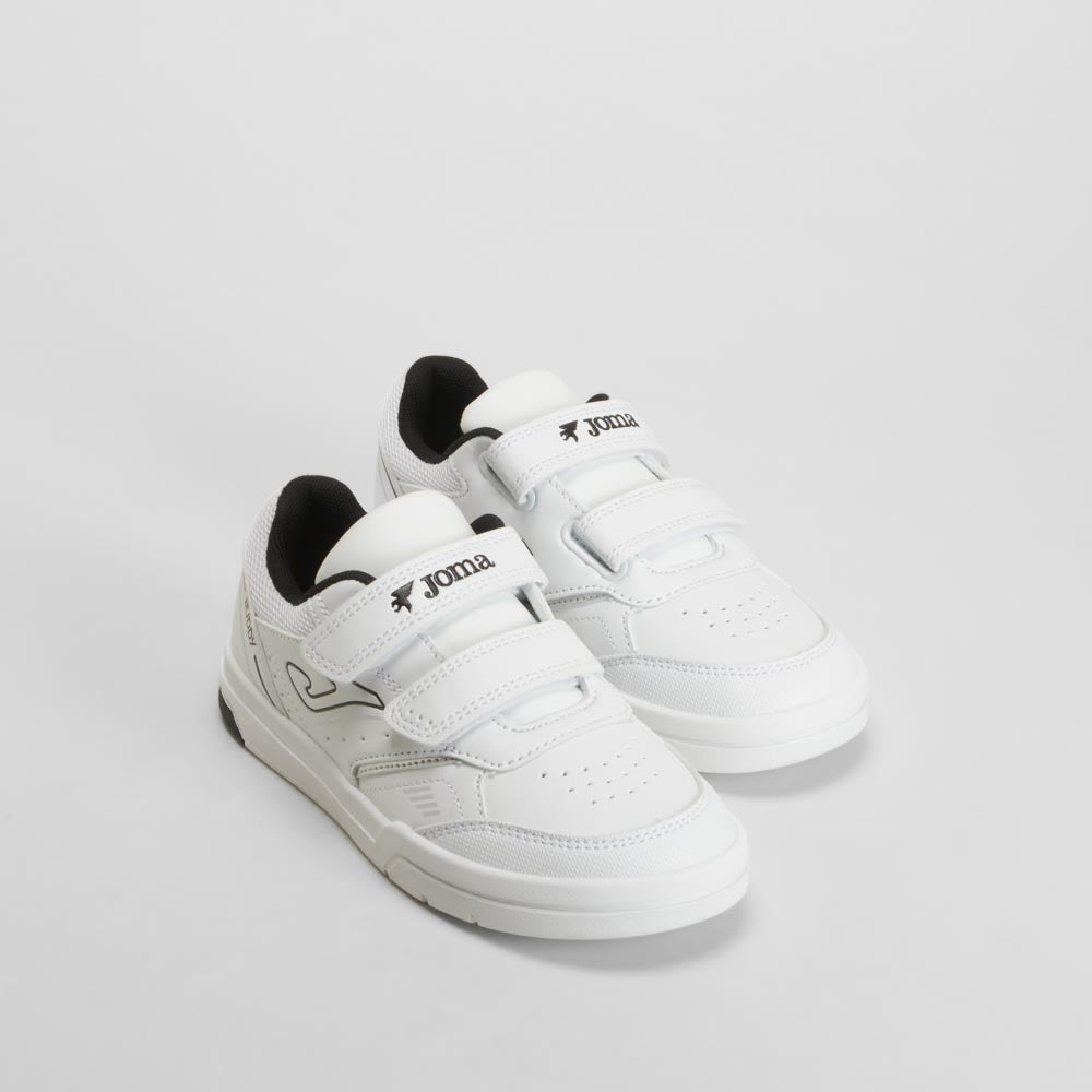 Zapatilla deportiva W. Buddy velcro blanca JOMA