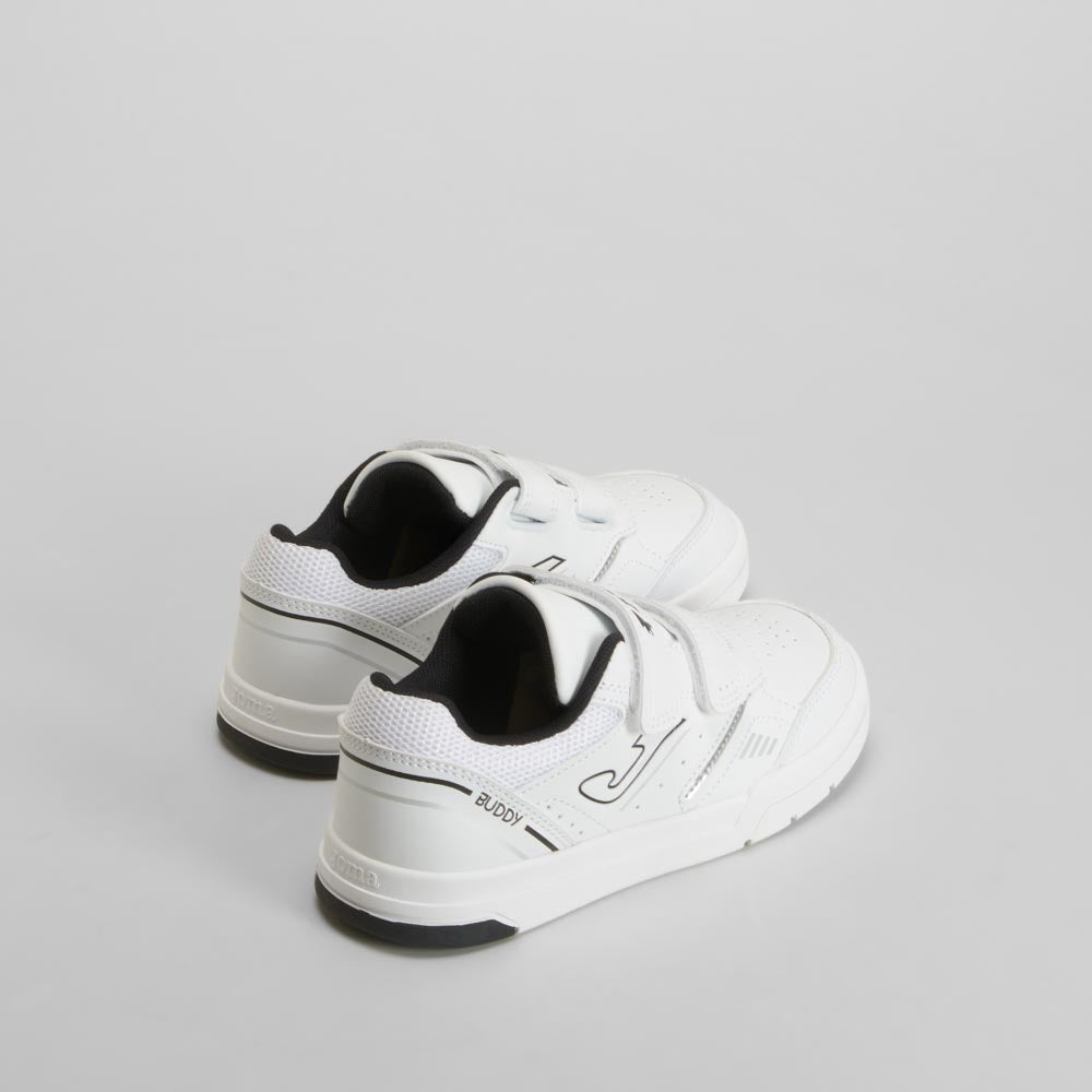Zapatilla deportiva W. Buddy velcro blanca JOMA