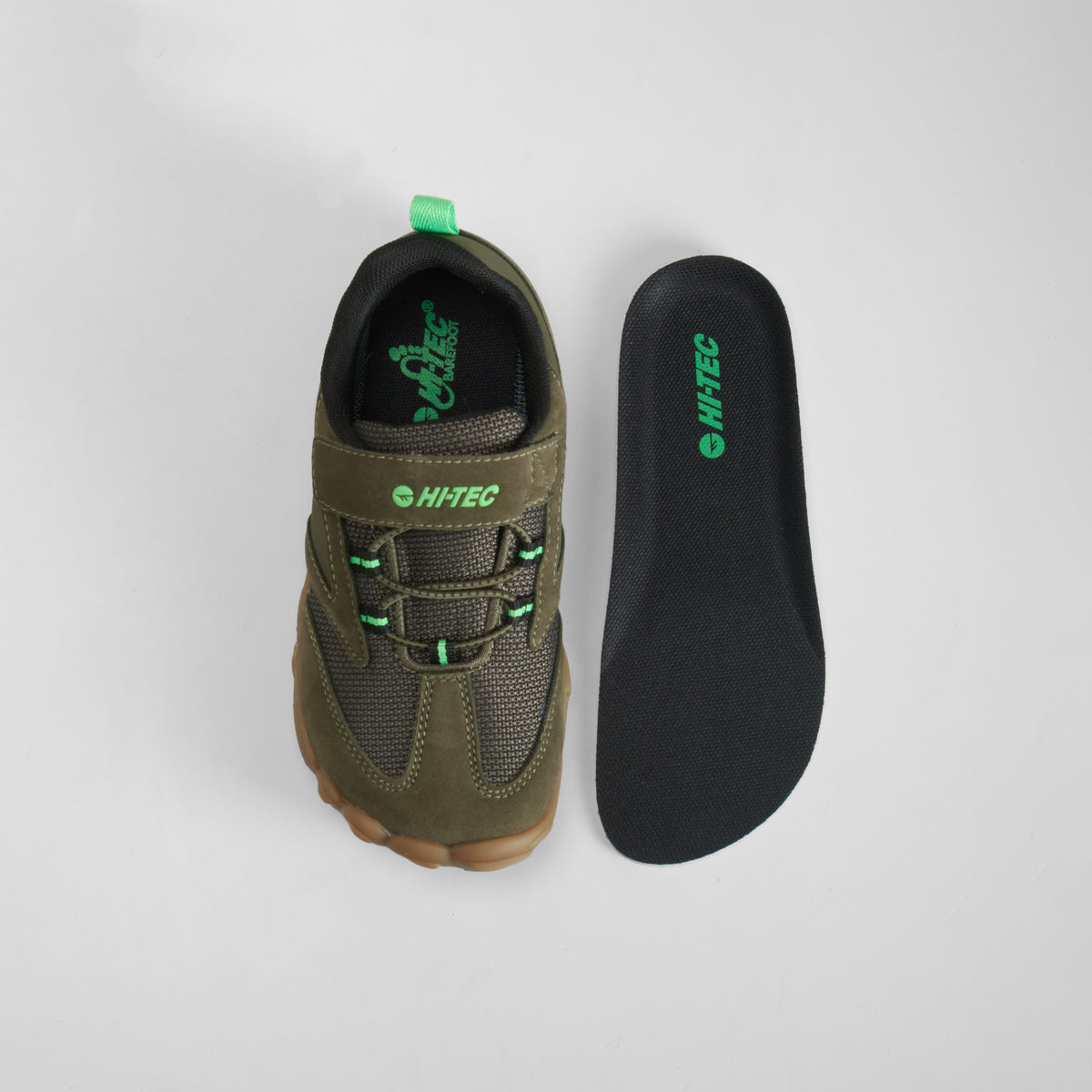 Zapatilla Figaro WP junior barefoot verde HI-TECH