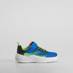Deportiva Microspec Advance velcro azul SKECHERS