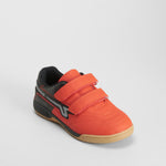 Zapatilla deportiva roja doble velcro UTWO