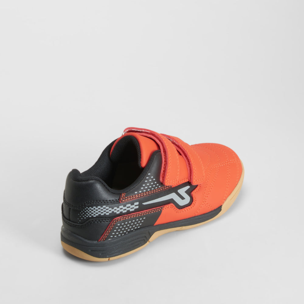 Zapatilla deportiva roja doble velcro UTWO