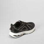 Zapatilla deportiva costuras negra SEVEN FIVE