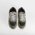 Zapatilla retrorunning negra SEVEN FIVE