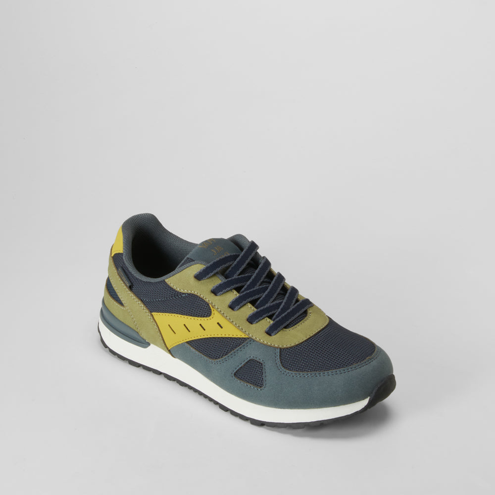Zapatilla deportiva azul suela blanca SEVEN FIVE