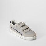Zapatilla casual gris cierre velcro SEVEN FIVE