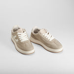 Zapatilla casual cordones beige SEVEN FIVE