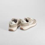 Zapatilla casual cordones beige SEVEN FIVE
