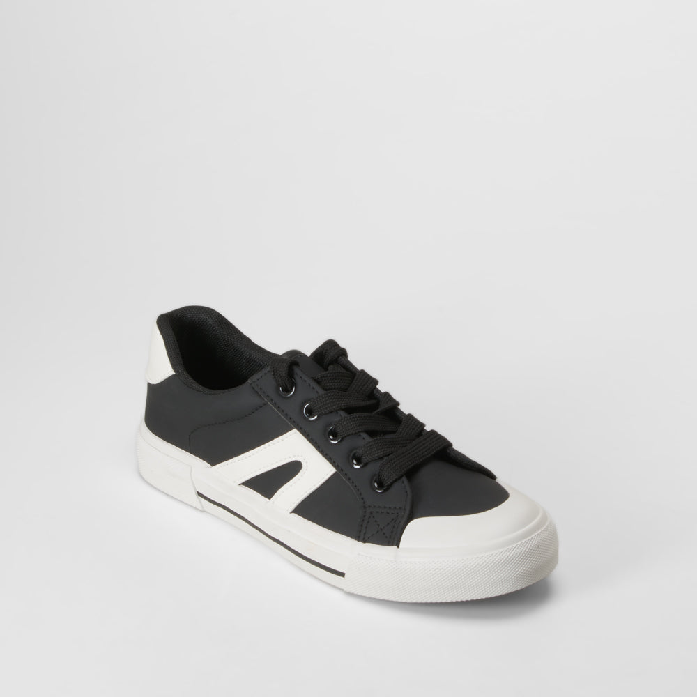 Zapatilla casual negro blanco SEVEN FIVE