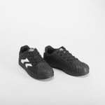Zapatilla casual cordones negra SEVEN FIVE
