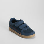 Zapatilla azul cierre velcro SEVEN FIVE