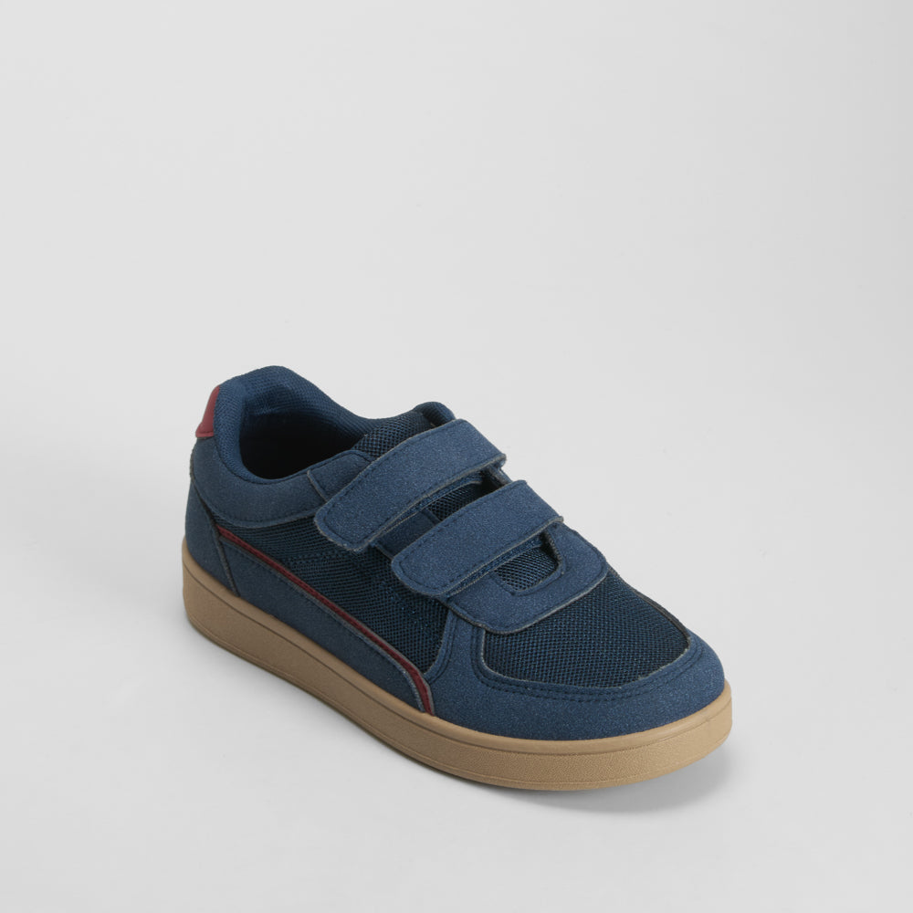 Zapatilla azul cierre velcro SEVEN FIVE