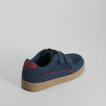 Zapatilla azul cierre velcro SEVEN FIVE