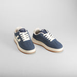 Zapatilla tenis cordones azul SEVEN FIVE