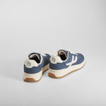 Zapatilla tenis cordones azul SEVEN FIVE