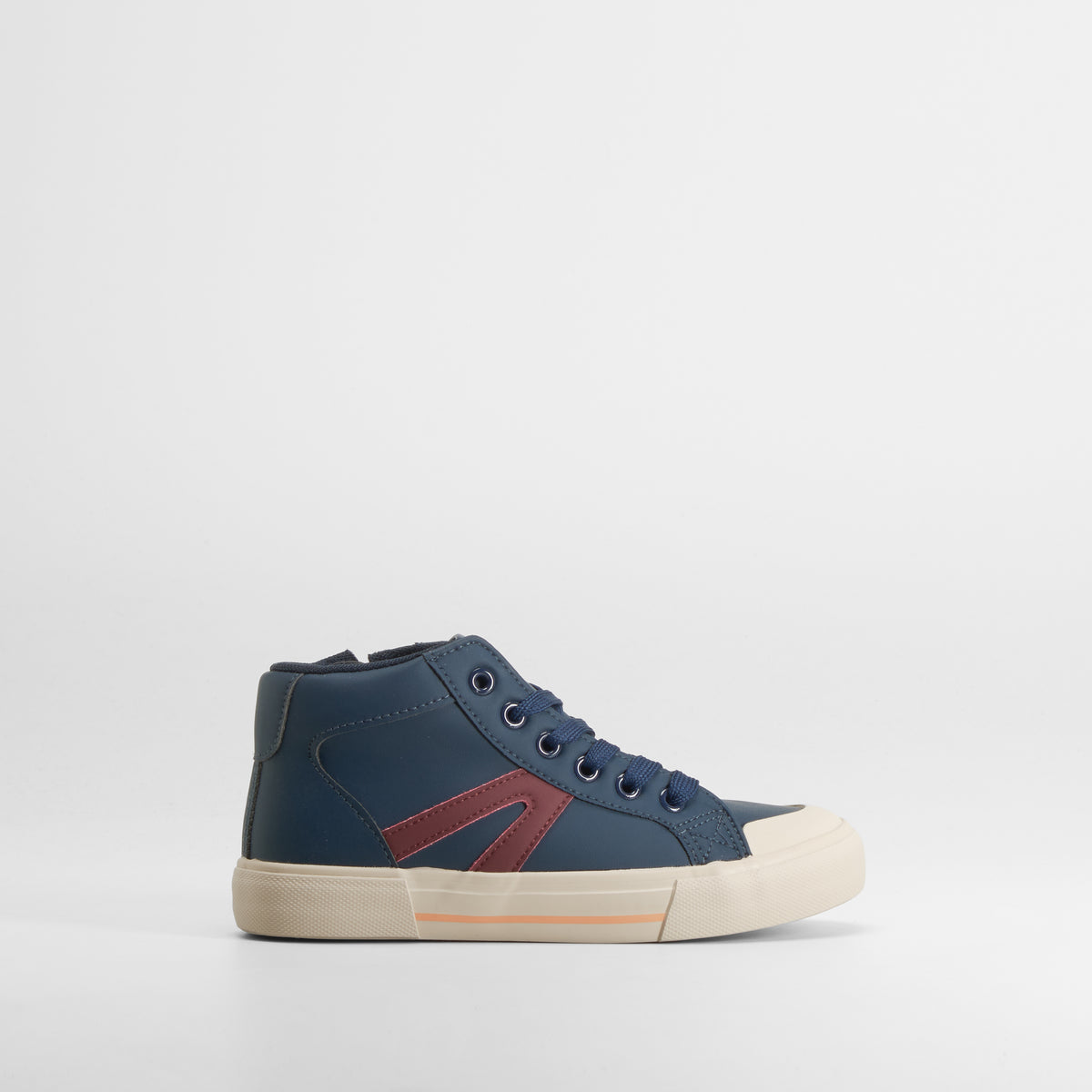 Zapatilla botín cierre velcro azul SEVEN FIVE