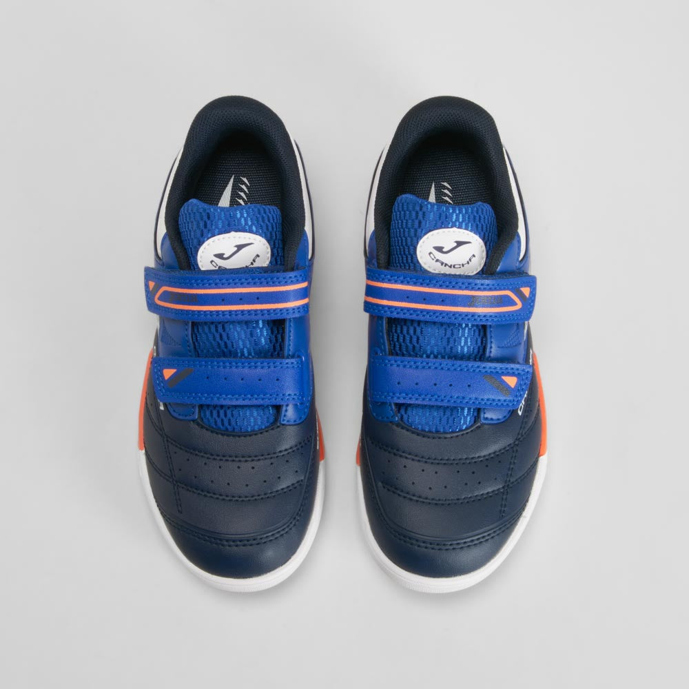 Zapatilla Cancha JR velcro azul JOMA