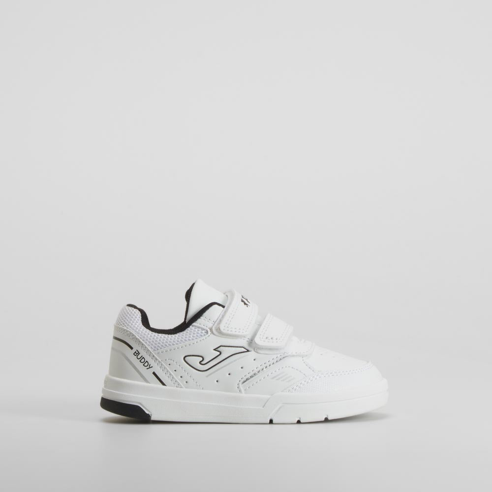 Zapatilla Buddy JR velcro blanca JOMA
