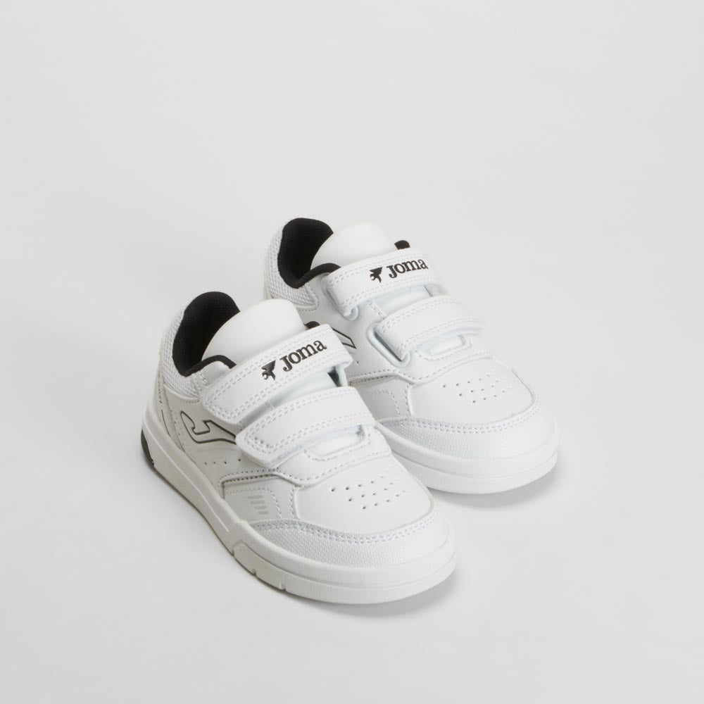 Zapatilla Buddy JR velcro blanca JOMA