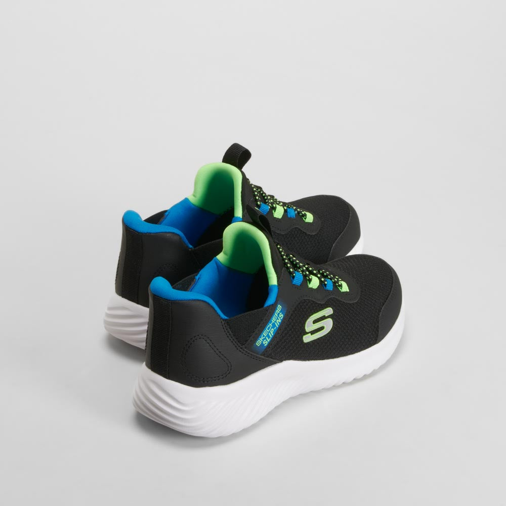 Zapatilla deportiva slip-ins negro SKECHERS